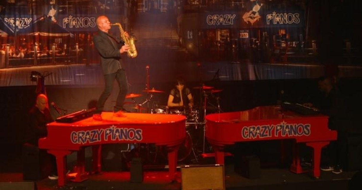 Crazy Piano's in het theater Crazy Piano's in het theater