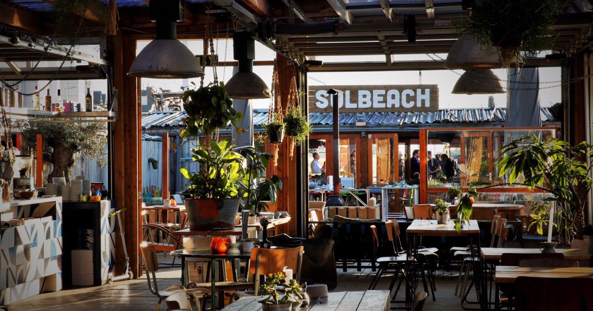 Strandtent Solbeach in Scheveningen Strandtent Solbeach in Scheveningen
