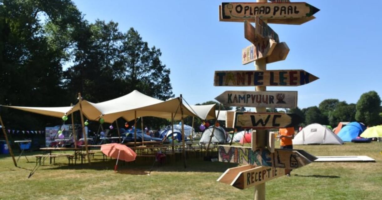 Buurtcamping Zuiderpark foto: Jessica Moentadj