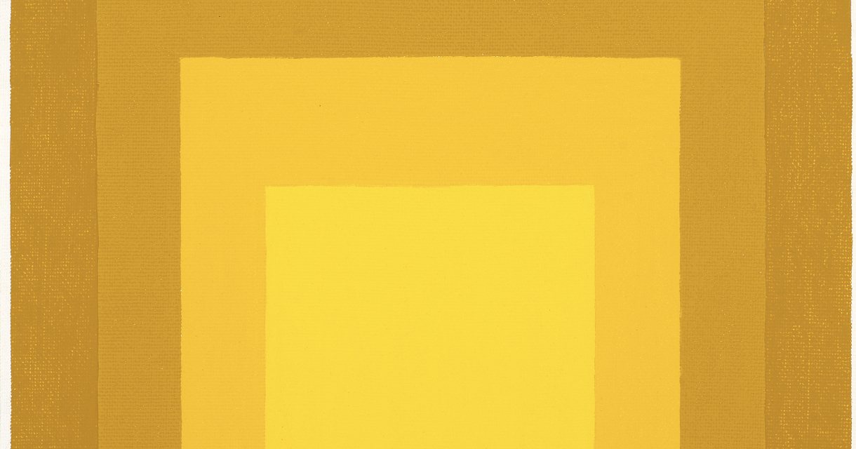 Studie voor Homage to the Square: Rare Echo (Josef Albers) Studie voor Homage to the Square: Rare Echo (Josef Albers)