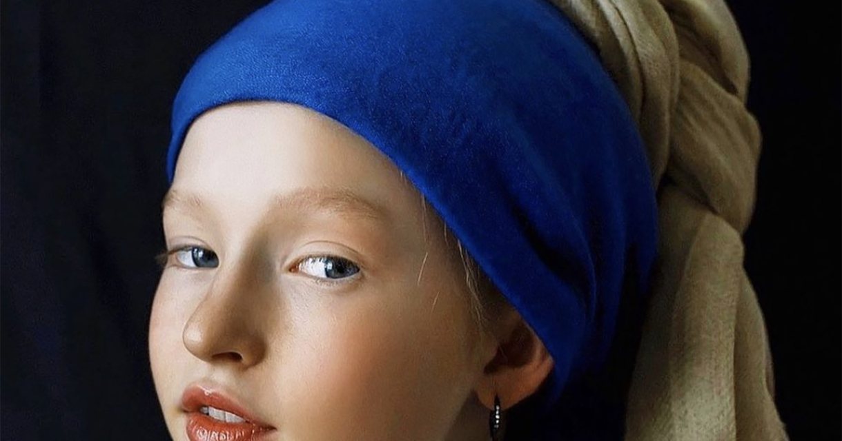 Meisje met de Parel portret Meisje met de Parel portret