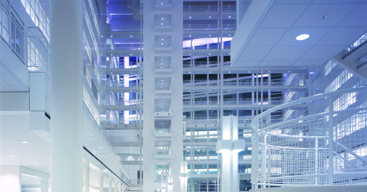Atrium van het Stadhuis in Den Haag Atrium van het Stadhuis in Den Haag