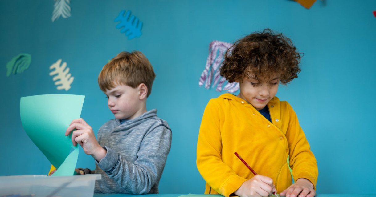 Iedere woensdagmiddag kunnen kinderen vanaf 4 jaar gratis in de ZEElab van Muzee creatief aan de slag. 