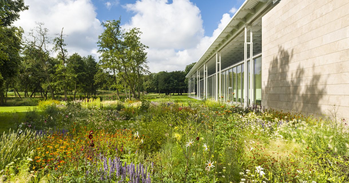 Piet Oudolf tuin in Voorlinden