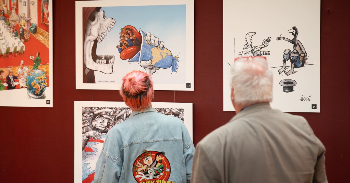 Mini-expositie: European Cartoon Award 2023 Mini-expositie: European Cartoon Award 2023