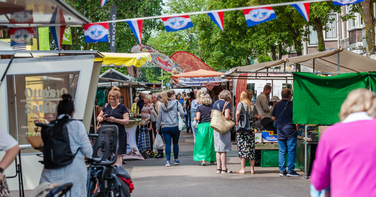 Wijkmarkt Stevinstraat