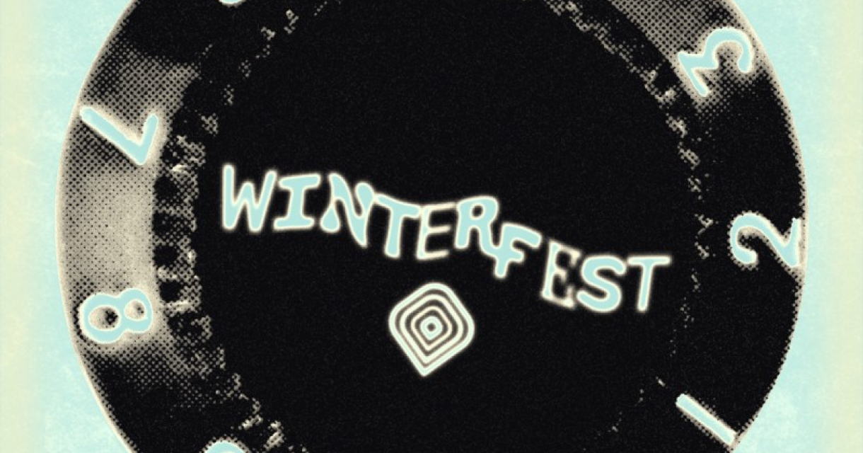 Artwork popart met radiatorknop op turquoiseachtergrond Winterfest Popradar