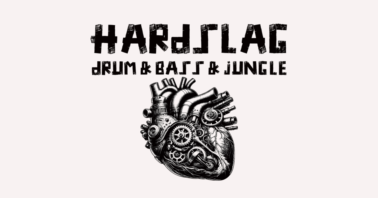 Banner Hardslag feest Zwarte Ruiter 