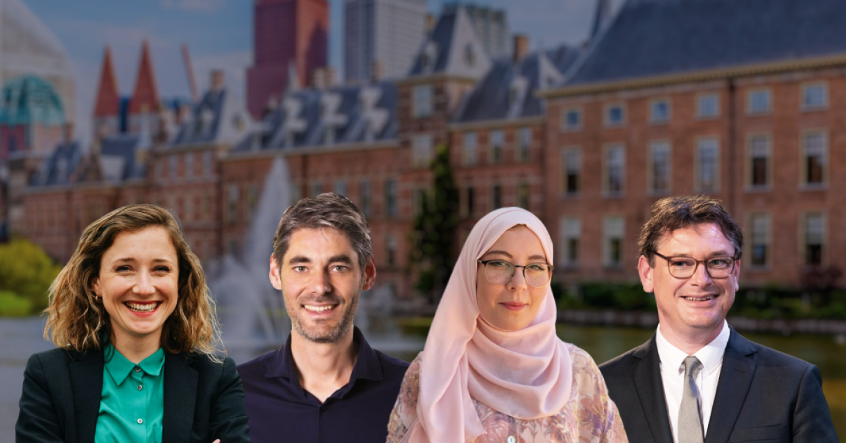Sprekers Haagse Stemmen bij Nieuwspoort Den Haag Sprekers Haagse Stemmen bij Nieuwspoort Den Haag