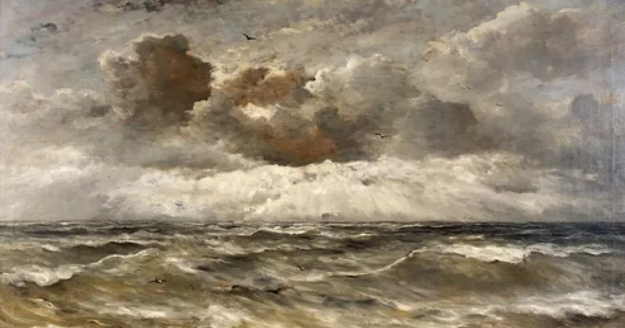 Hendrik Willem Mesdag, De Noordzee, ca. 1900, olieverf op doek