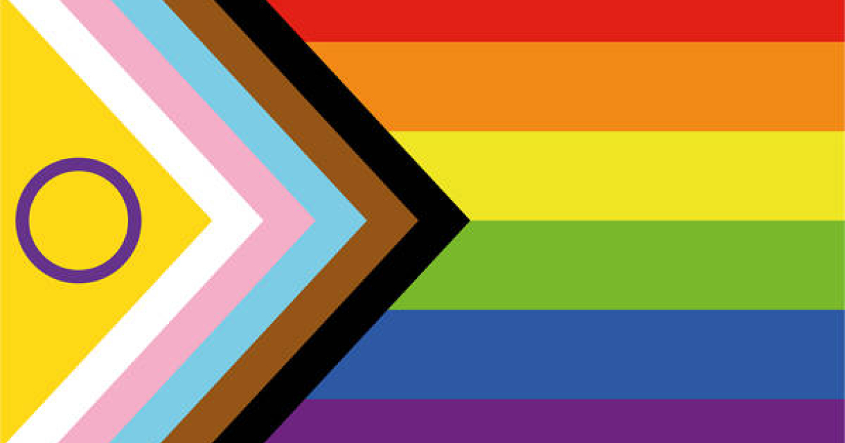 intersex-inclusieve Pride vlag intersex-inclusieve Pride vlag