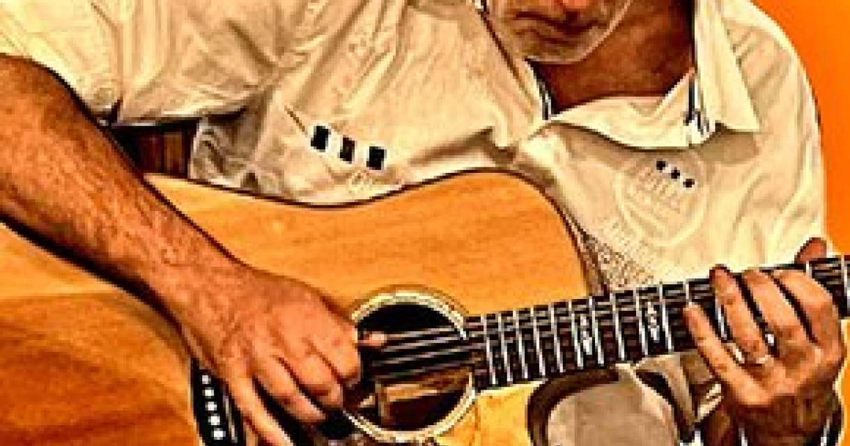 Een gitarist