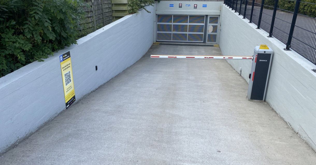 Ingang van parkeergarage ParkBee Spaarwaterstraat (c) ParkBee Ingang van parkeergarage ParkBee Spaarwaterstraat (c) ParkBee