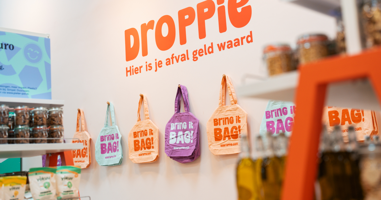 Droppie Recycling impression Droppie Recycling impression