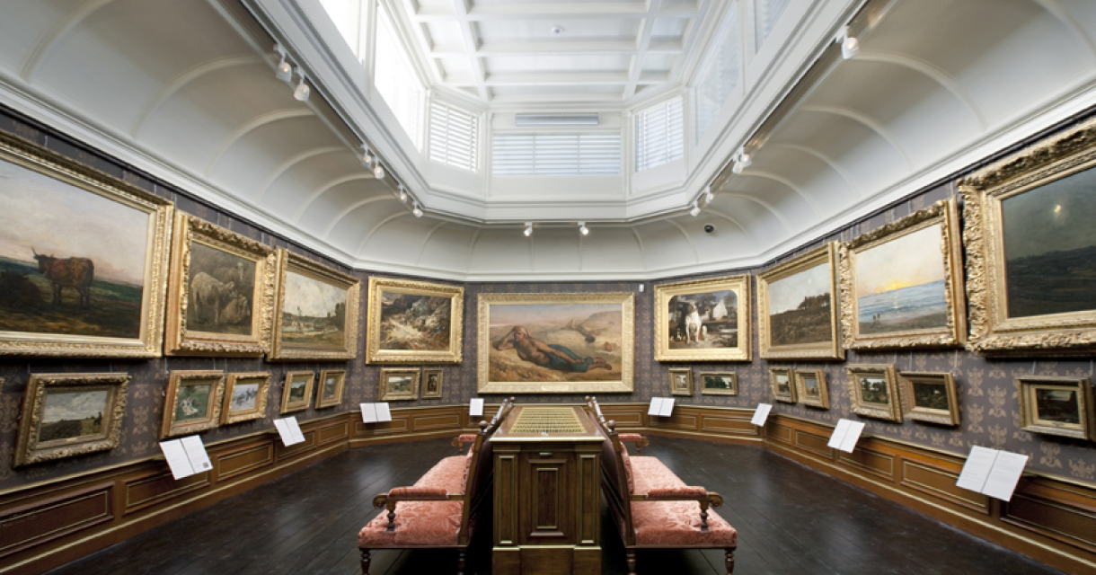 Expositieruimte van de Mesdag Collectie 