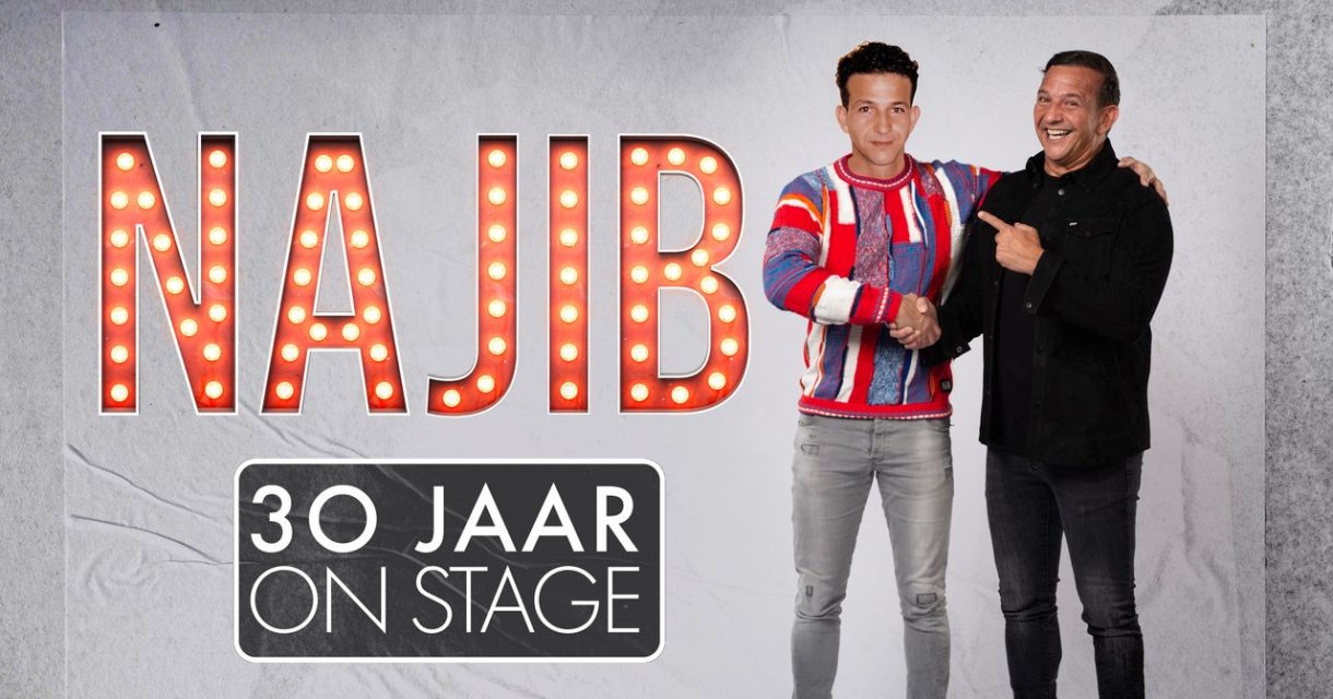Cabaretier Najib Amhali is terug met een nieuwe show! Zijn show is te zien in Theater Diligentia in Den Haag. Cabaretier Najib Amhali is terug met een nieuwe show! Zijn show is te zien in Theater Diligentia in Den Haag.
