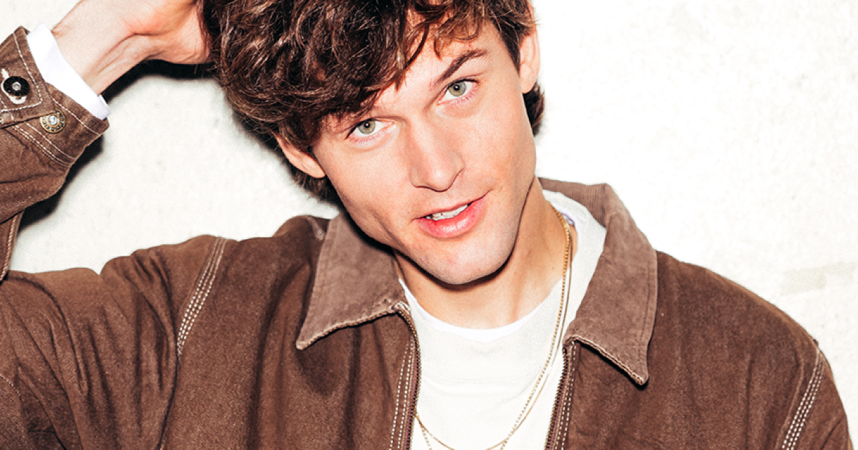 Portret van songwriter en producer Simon de Wit van het artiestenproject Blanks 