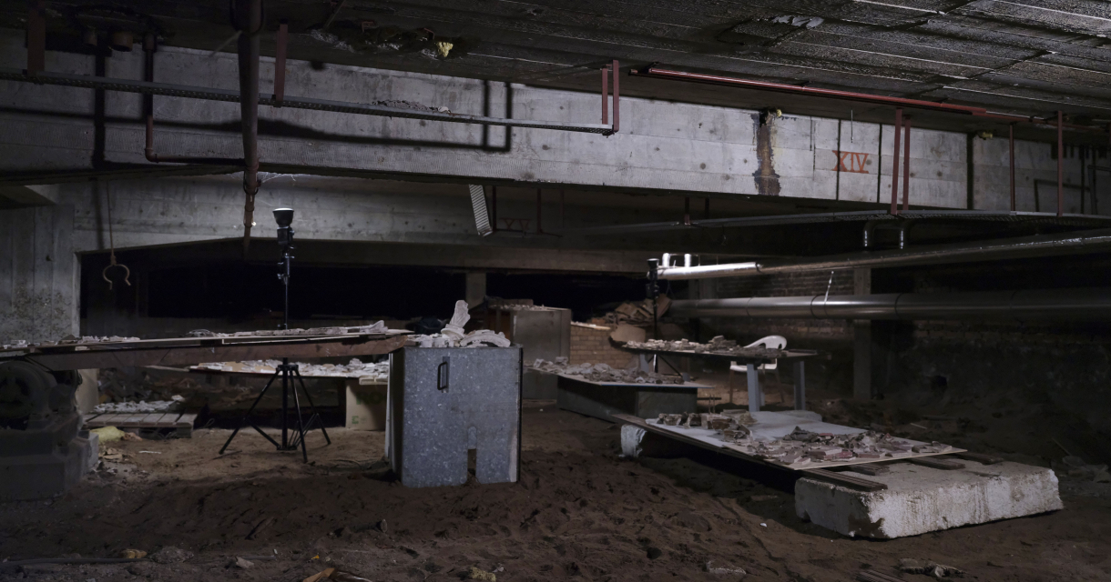 Buried beneath the ground and scattered across the soil