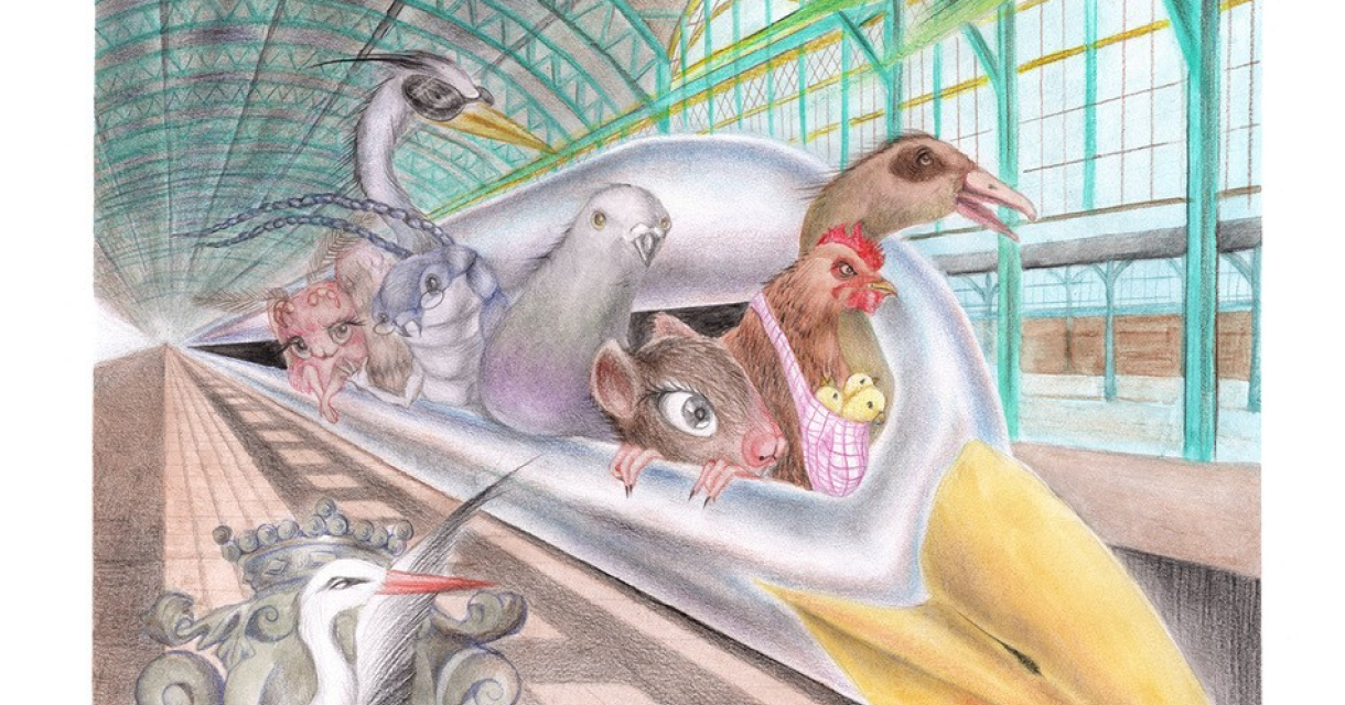 HGA Posterwand 2026 - Stadstekenaar Kexin HAO