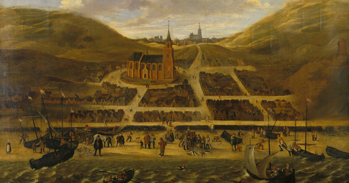 Painting of Cornelis Elandts from Scheveningen before 1570