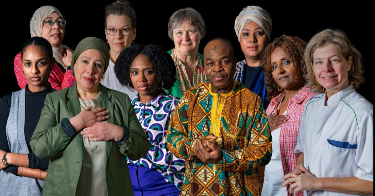 Tentoonstelling Toekomst zonder littekens. Fotograaf Daniella van Bergen.