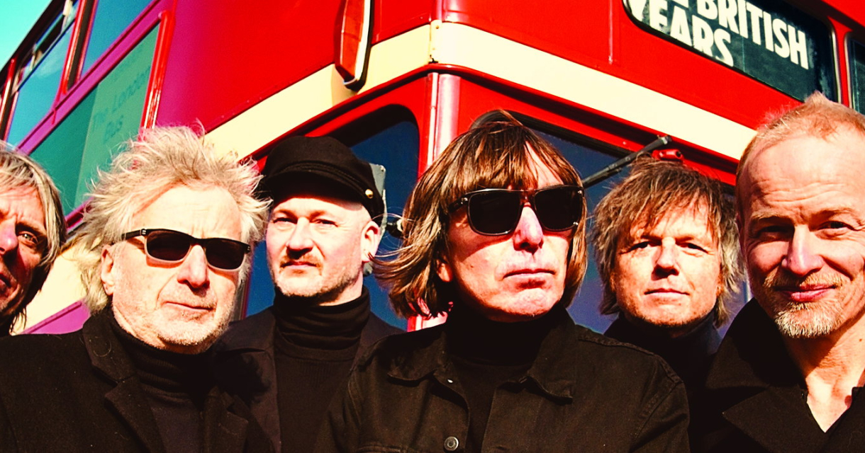 Timebox performing on stage during a live classic pop music show