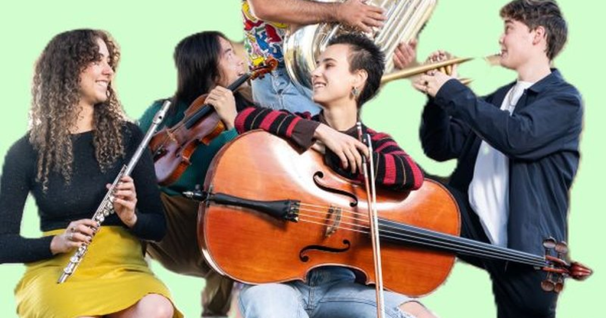 Codarts Rotterdam music students performing on stage at Theater Ludens