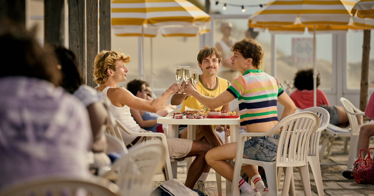 Scène uit de Nederlandse film Downtown van regisseur Michiel van Erp