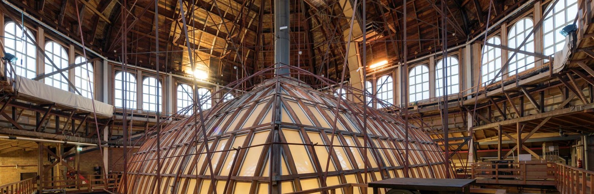 Koepel in het Kurhaus