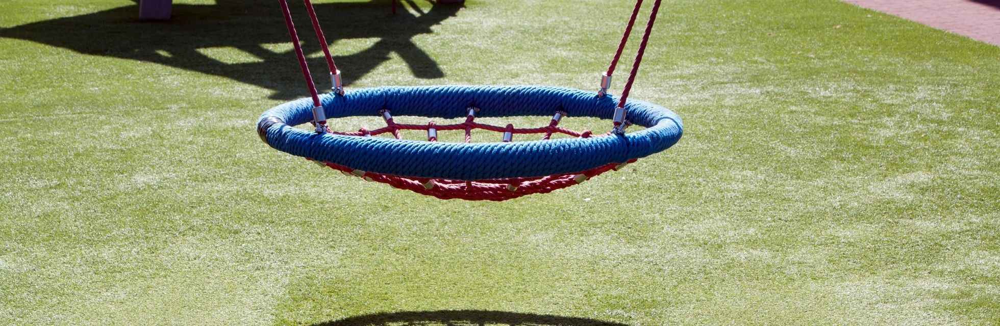 Children playing with sand at Scheveningen Beach playground