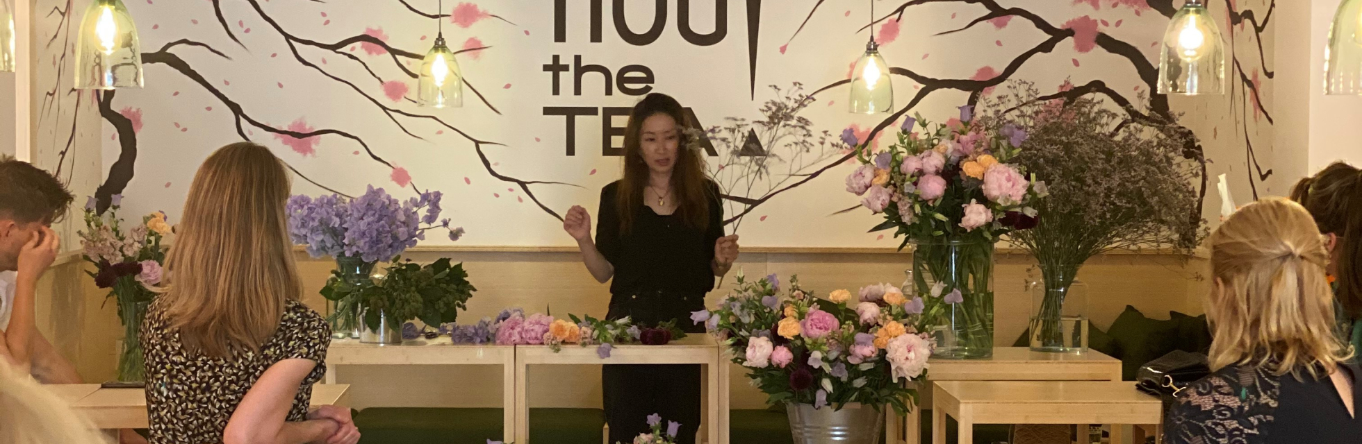 Flower Workshop bij HUG THE TEA
