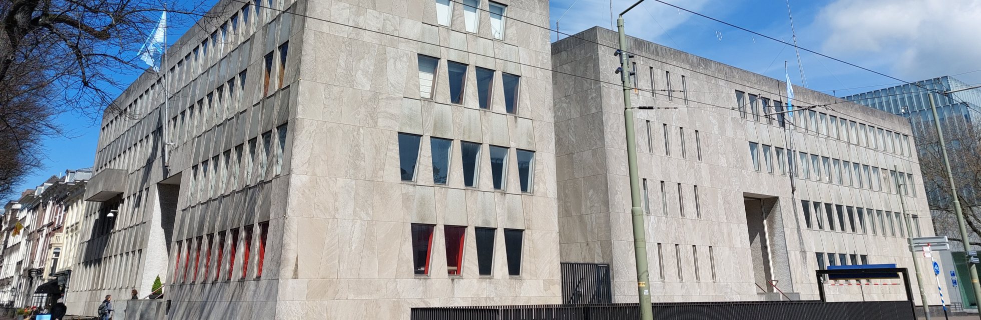 Ambassadegebouw gezien vanaf het Korte Voorhout