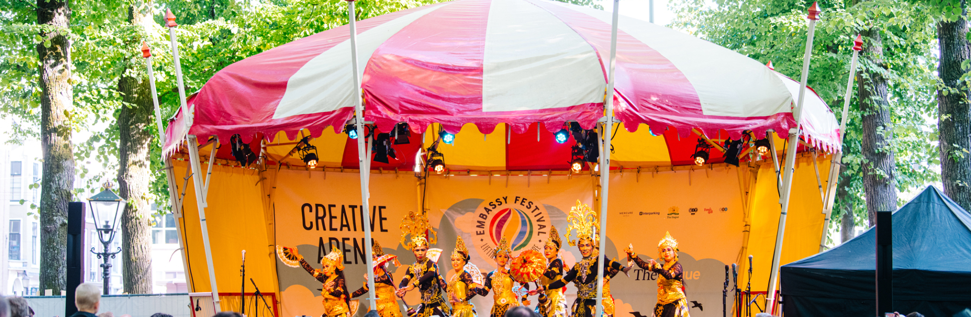 Het Embassy Festival biedt bezoekers op het Lange Voorhout een culturele, culinaire en muzikale ontdekkingsreis van twee dagen. (c) Parcifal Werkman
