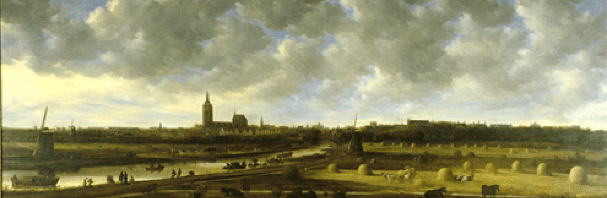 ‘View of The Hague from the southeast’ (1650) by Jan van Goyen