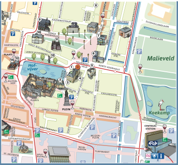 Plattegrond Museumkwartier Plattegrond Museumkwartier