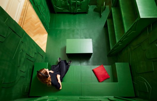 Teun Zwets - Kamer in groen - Foto: Ronald Smits