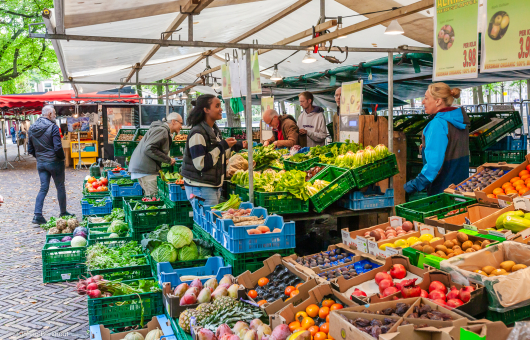 Boerenmarkt in Den Haag
