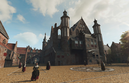 Binnenhof-Ridderzaal ca 1660_Stichting Verborgen Stad.jpg