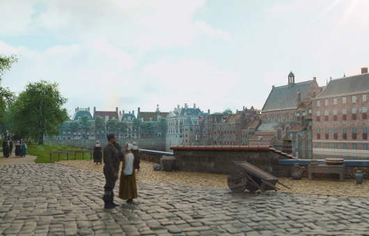 VR beeld van de plaats