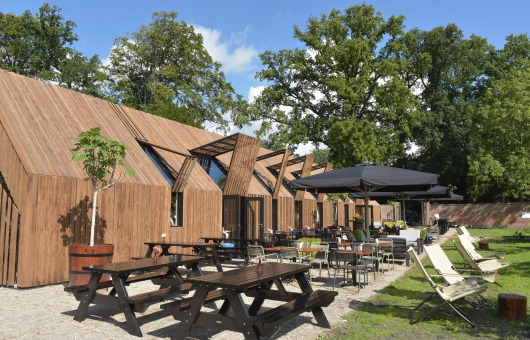 Buitenaanzicht van Paviljoen Duivenvoorde