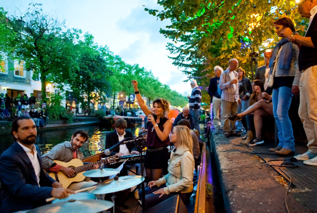 Festival Jazz in de gracht
