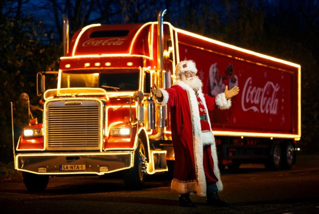 coca cola kersttruck