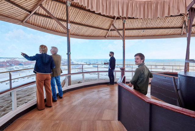 Museum Panorama Mesdag-Panorama met publiek