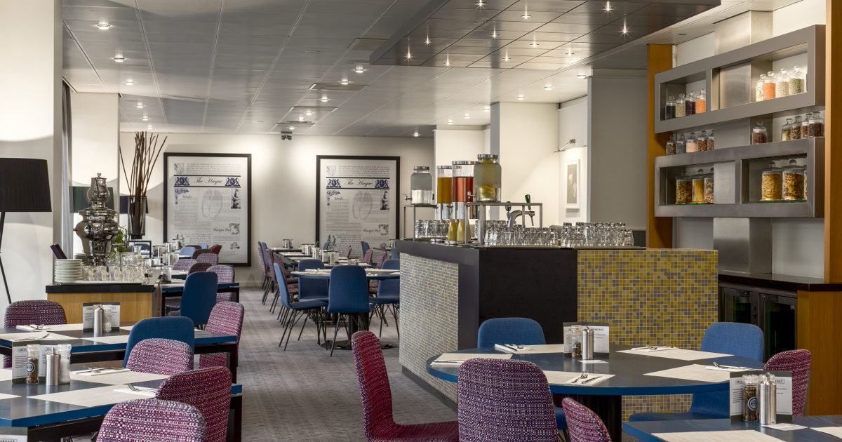 The Gallery & The Great Room Bar & Restaurant - The Hague Marriott ...