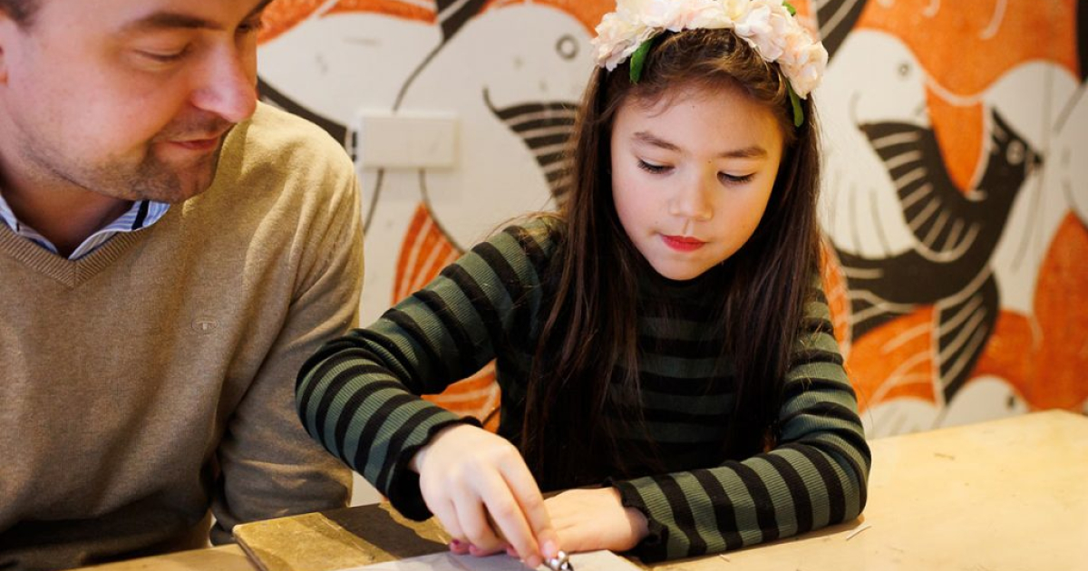 Kinderworkshop Linoldruck (7+)