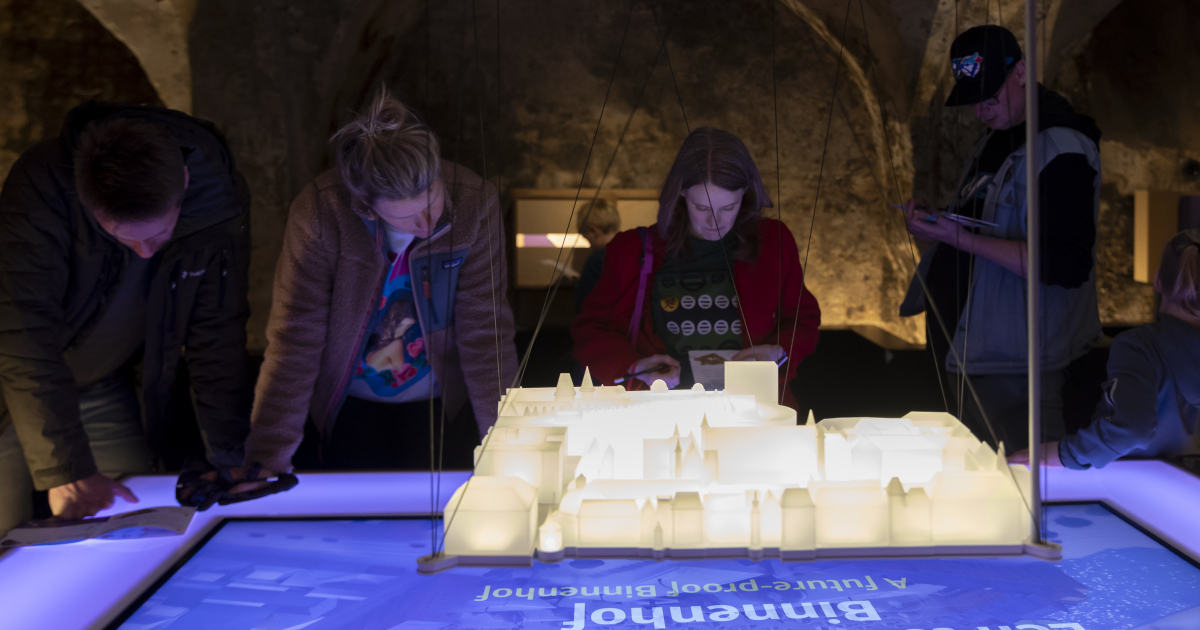 Rondleiding Informatiecentrum Binnenhof