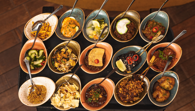 Garuda bij Ron Gastrobar Indonesia
