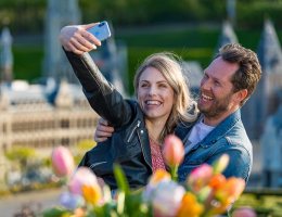 Selfie bij Madurodam Selfie bij Madurodam