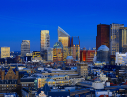 Skyline van Den Haag 