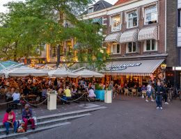 Terrassen op de Grote Markt